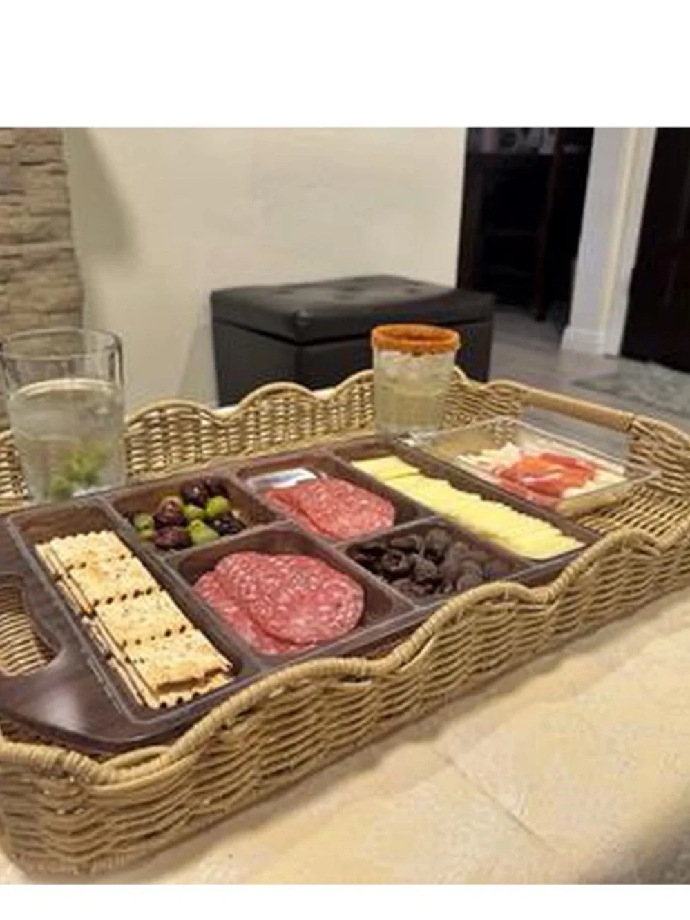 Better Homes & Gardens Rattan Tray